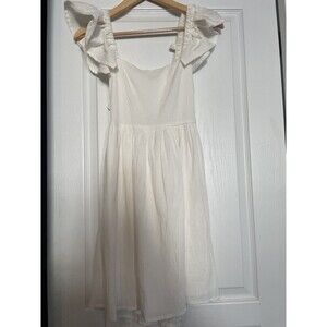 Altar'd State White Ruffled Sundress-XS NWT